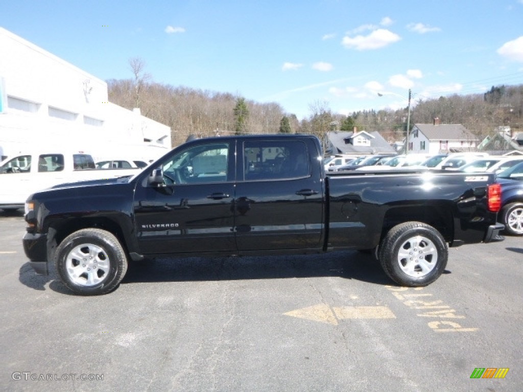 2017 Silverado 1500 LT Crew Cab 4x4 - Black / Dark Ash/Jet Black photo #2