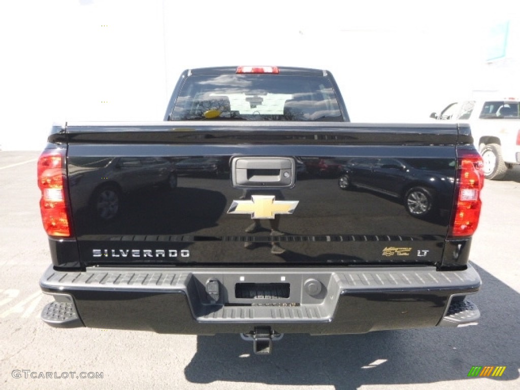 2017 Silverado 1500 LT Crew Cab 4x4 - Black / Dark Ash/Jet Black photo #6