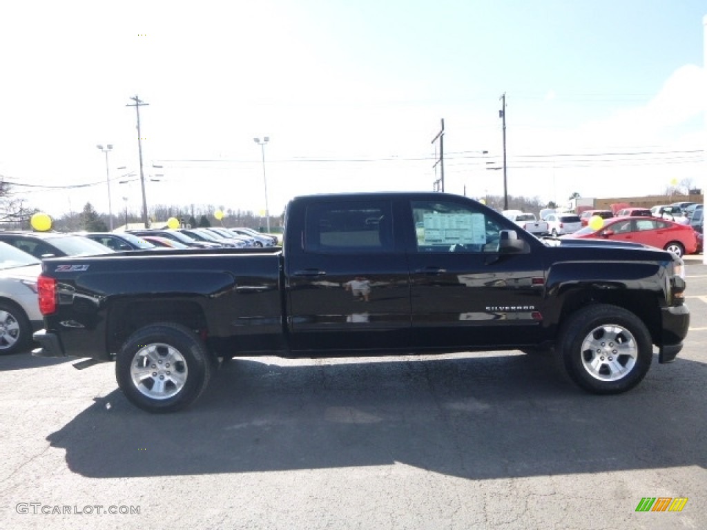 2017 Silverado 1500 LT Crew Cab 4x4 - Black / Dark Ash/Jet Black photo #8