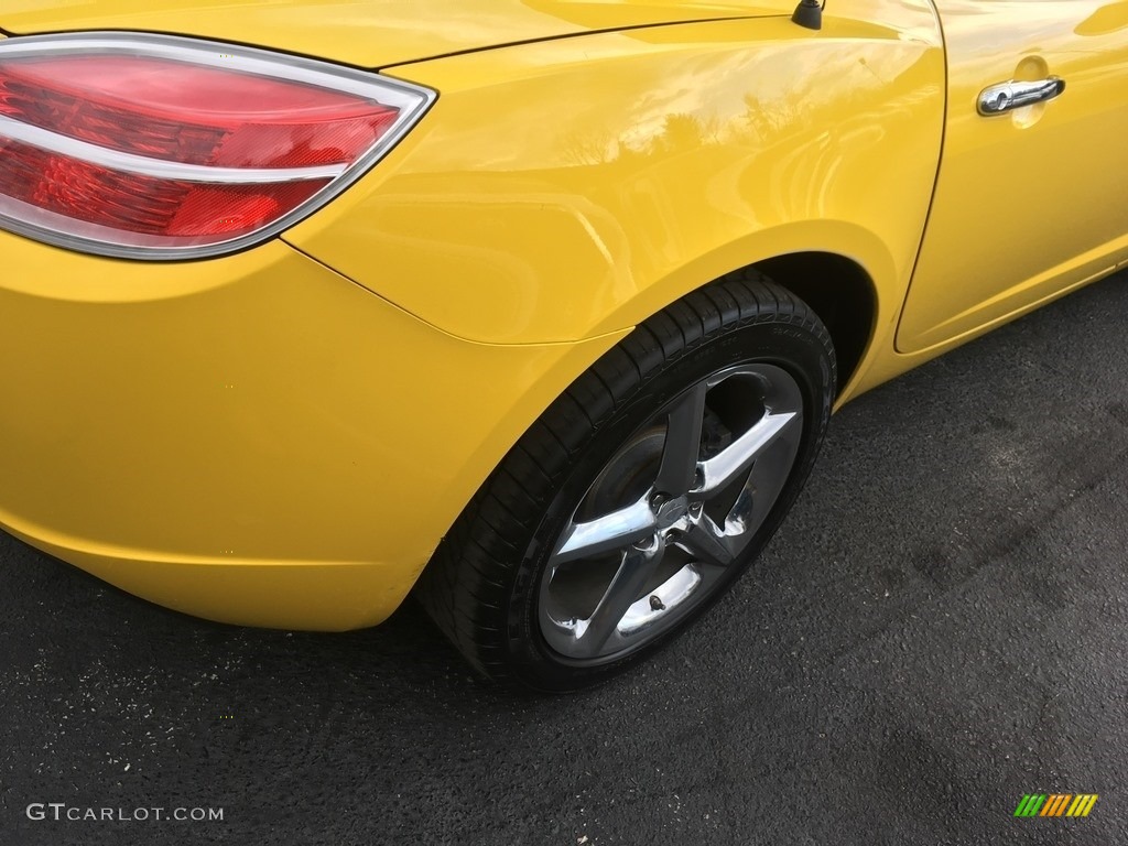 2008 Sky Red Line Roadster - Sunburst Yellow / Black photo #25