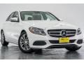 Polar White 2017 Mercedes-Benz C 300 Sedan Exterior