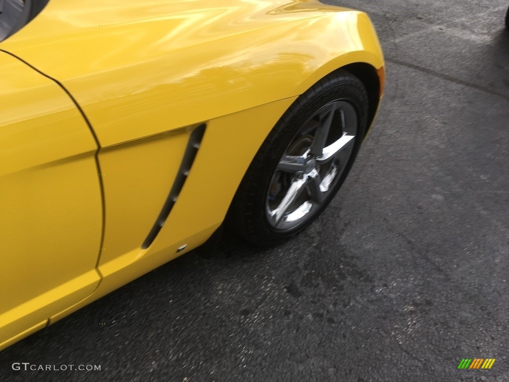 2008 Sky Red Line Roadster - Sunburst Yellow / Black photo #27