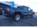 2017 Stone Blue Metallic GMC Sierra 1500 SLT Crew Cab 4WD  photo #7