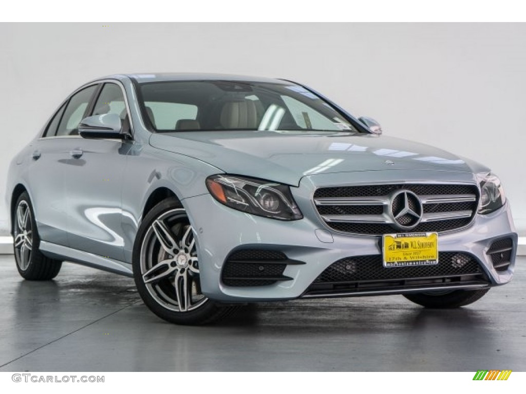 Diamond Silver Metallic 2017 Mercedes-Benz E 300 Sedan Exterior Photo #118921889
