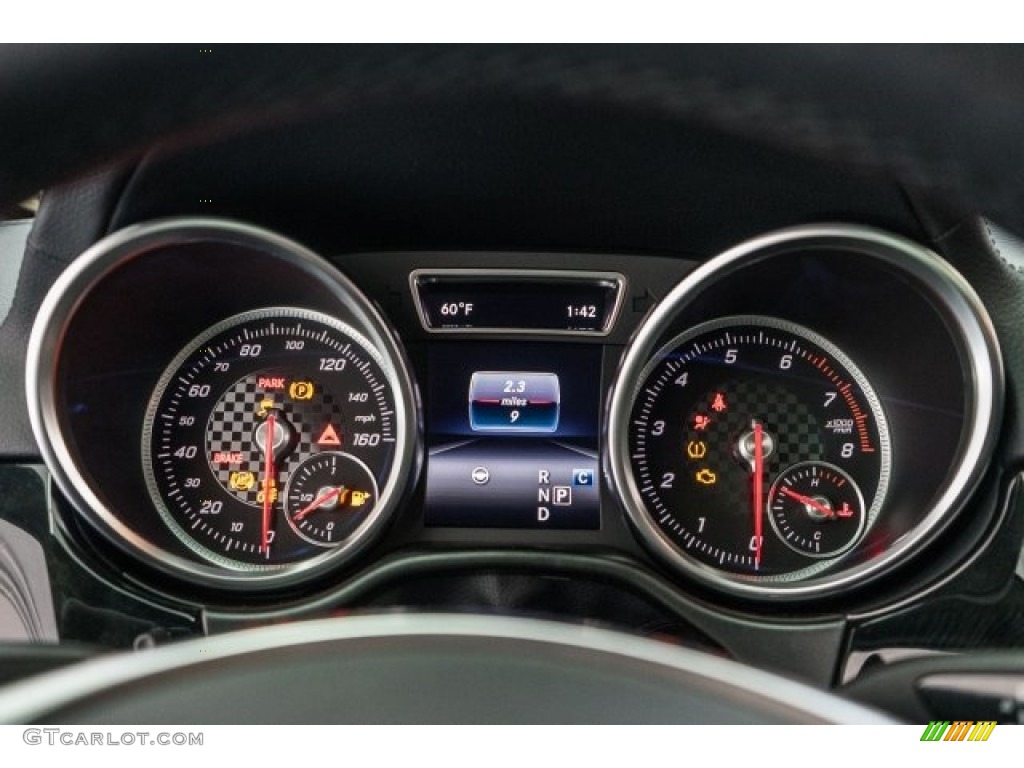 2017 Mercedes-Benz GLE 43 AMG 4Matic Coupe Gauges Photo #118921994