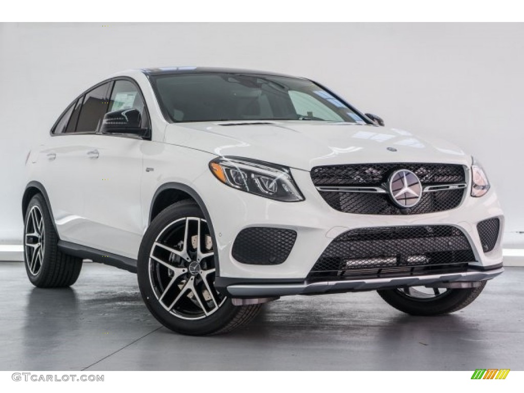 Polar White 2017 Mercedes-Benz GLE 43 AMG 4Matic Coupe Exterior Photo #118922075