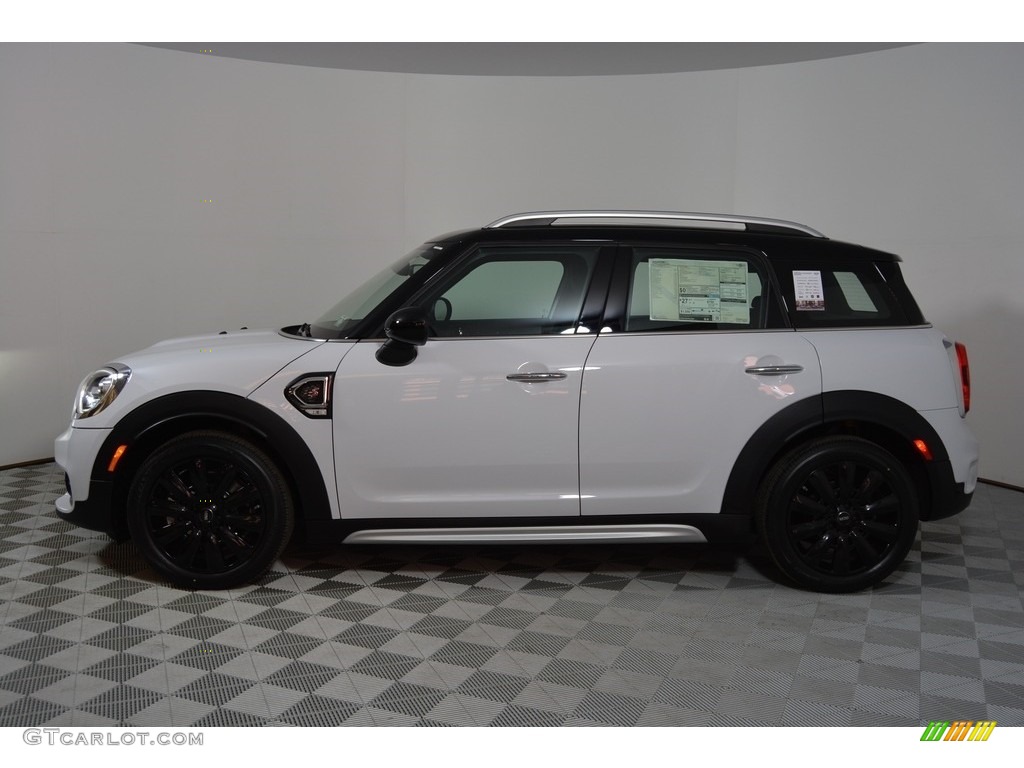 Light White 2017 Mini Countryman Cooper S Exterior Photo #118922078