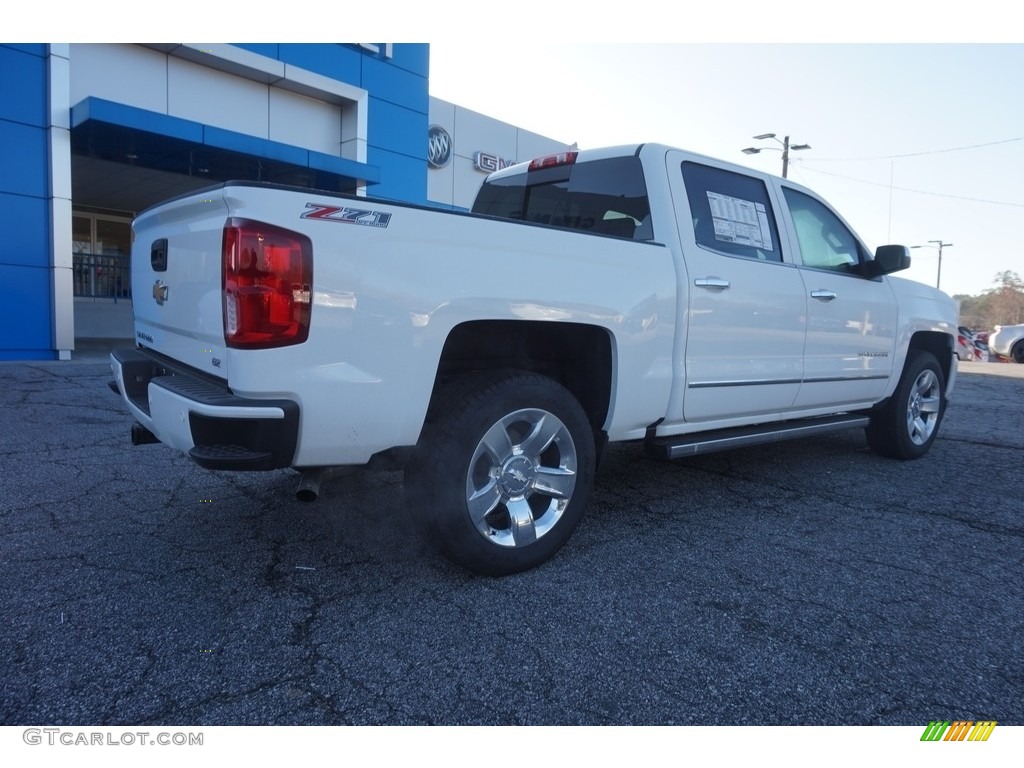 2017 Silverado 1500 LTZ Crew Cab 4x4 - Summit White / Jet Black photo #7