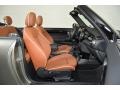 Chesterfield Leather/Malt Brown Front Seat Photo for 2017 Mini Convertible #118922963