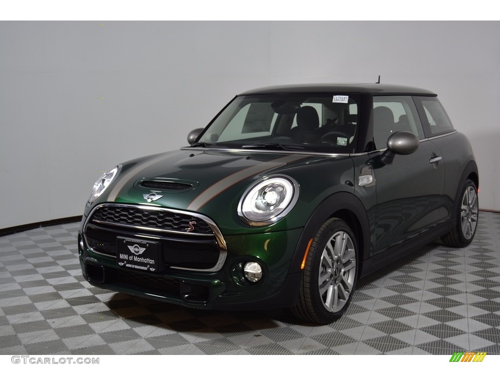 2017 Hardtop Cooper S 2 Door - British Racing Green II Metallic / Diamond Carbon Black photo #1