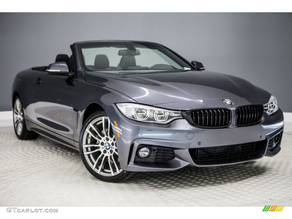 Mineral Grey Metallic 2017 BMW 4 Series 430i Convertible Exterior Photo #118923374