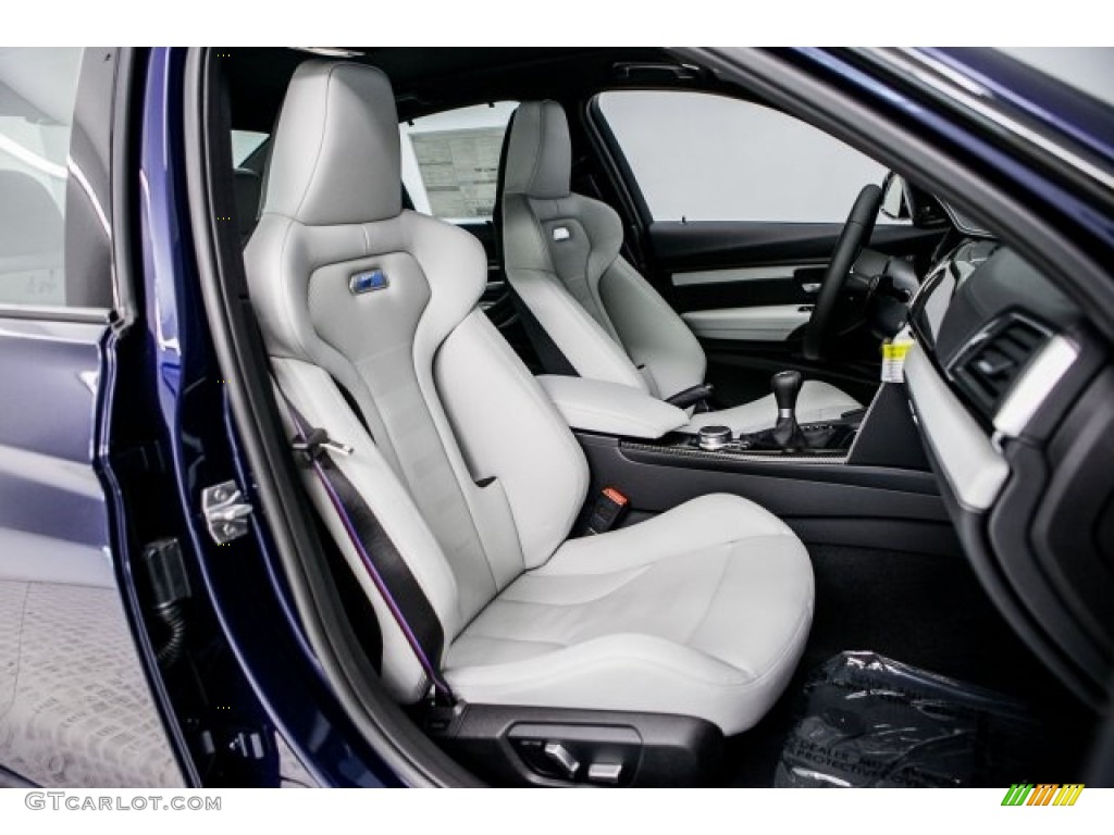 Silverstone Interior 2017 BMW M3 Sedan Photo #118923410