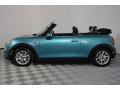 Caribbean Aqua 2017 Mini Convertible Cooper S Exterior