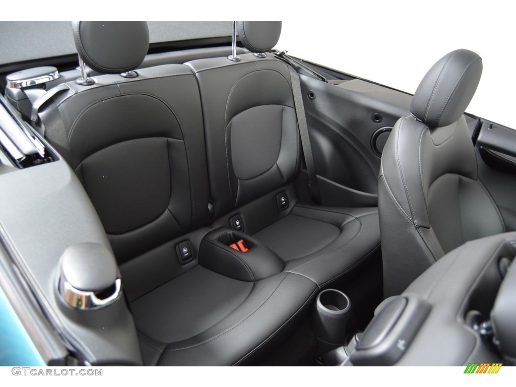 2017 Mini Convertible Cooper S Rear Seat Photo #118923803