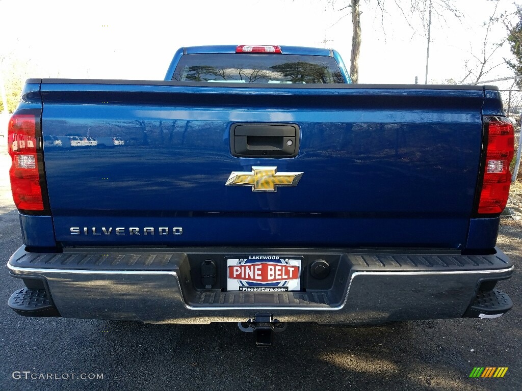 2017 Silverado 1500 LS Crew Cab 4x4 - Deep Ocean Blue Metallic / Dark Ash/Jet Black photo #5