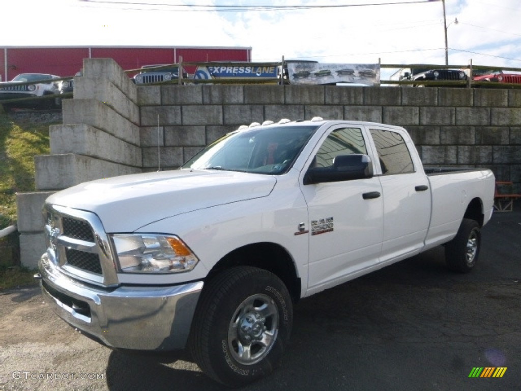 2013 2500 Tradesman Crew Cab 4x4 - Bright White / Black/Diesel Gray photo #1