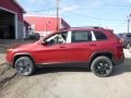 Deep Cherry Red Crystal Pearl - Cherokee High Altitude 4x4 Photo No. 2