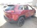 Deep Cherry Red Crystal Pearl - Cherokee High Altitude 4x4 Photo No. 7