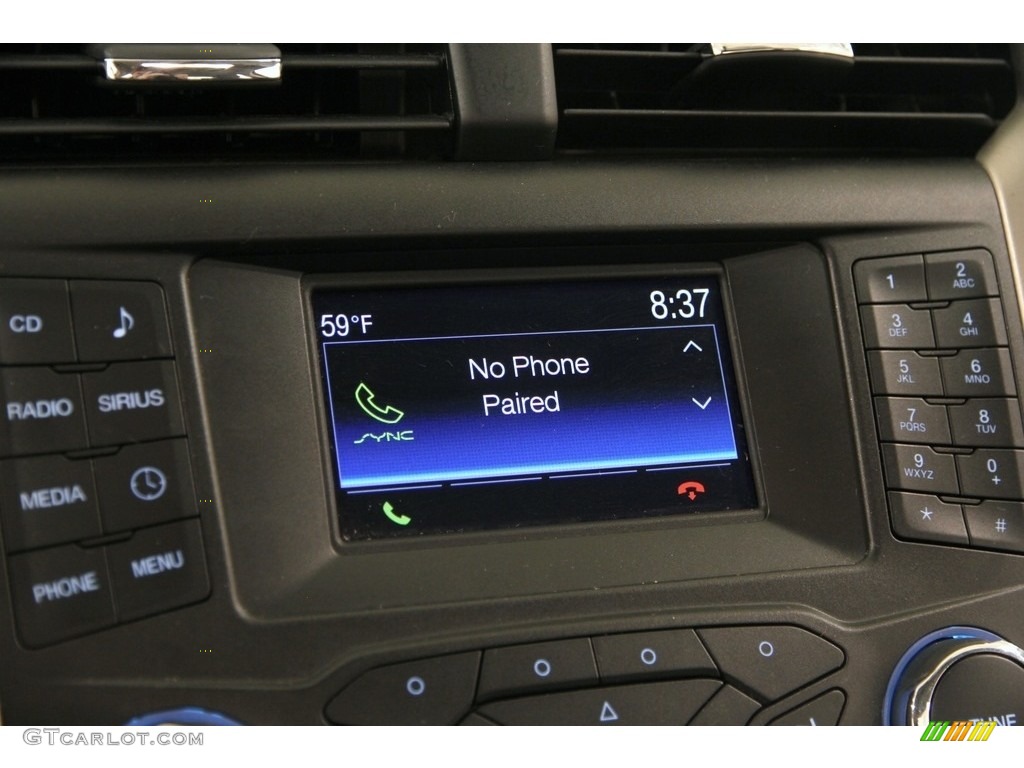 2015 Fusion SE - Deep Impact Blue Metallic / Charcoal Black photo #10