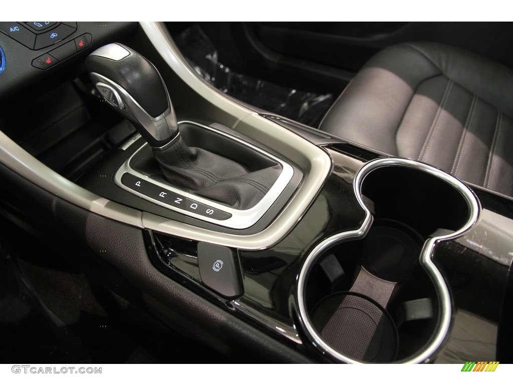 2015 Fusion SE - Deep Impact Blue Metallic / Charcoal Black photo #11