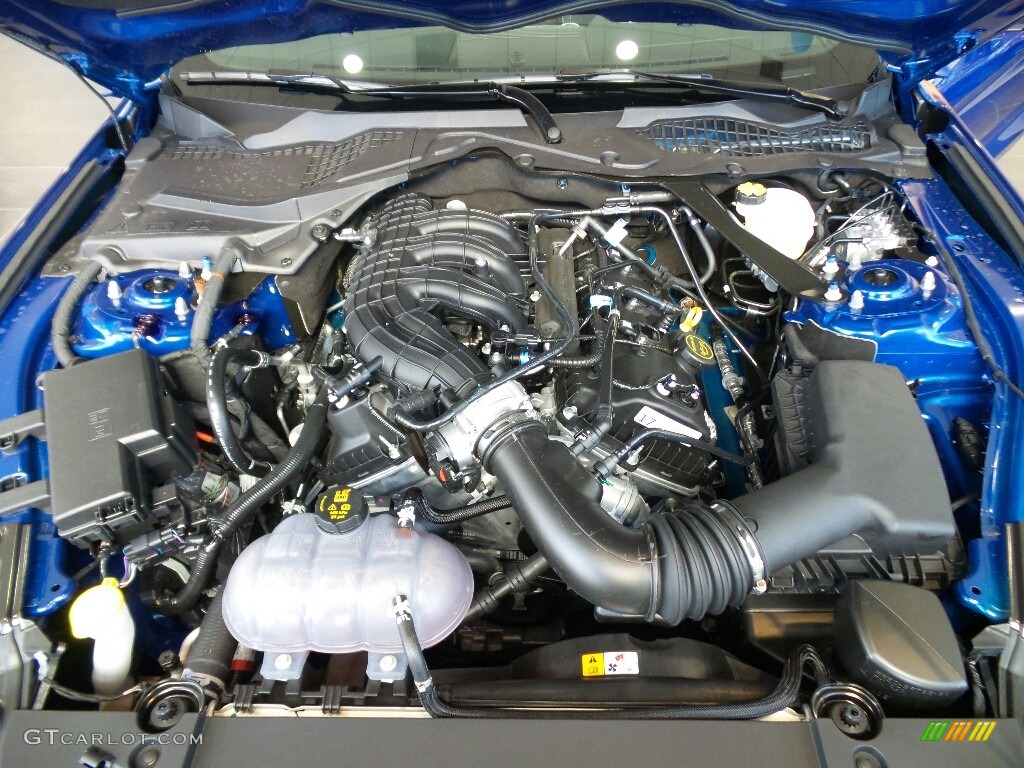 2017 Mustang V6 Convertible - Lightning Blue / Ebony photo #11
