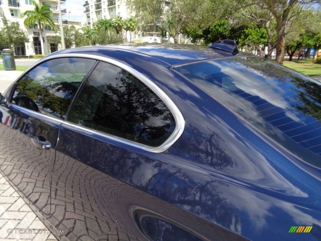 2007 3 Series 328i Coupe - Monaco Blue Metallic / Saddle Brown/Black photo #22
