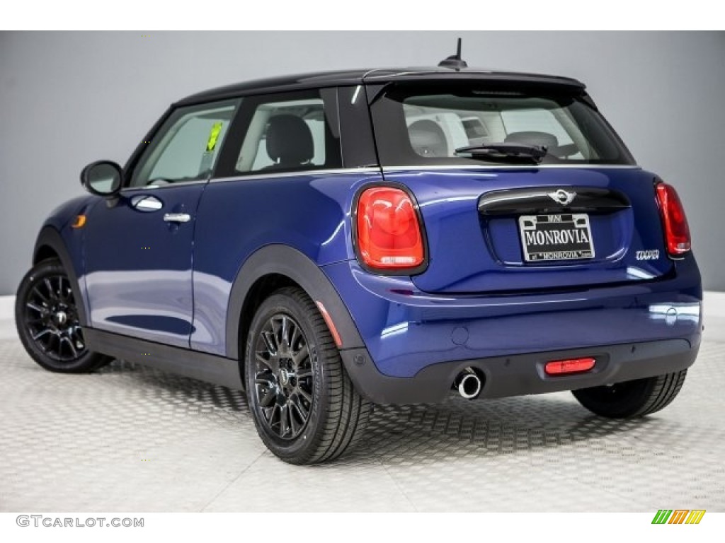 2017 Hardtop Cooper 2 Door - Deep Blue Metallic / Carbon Black photo #3