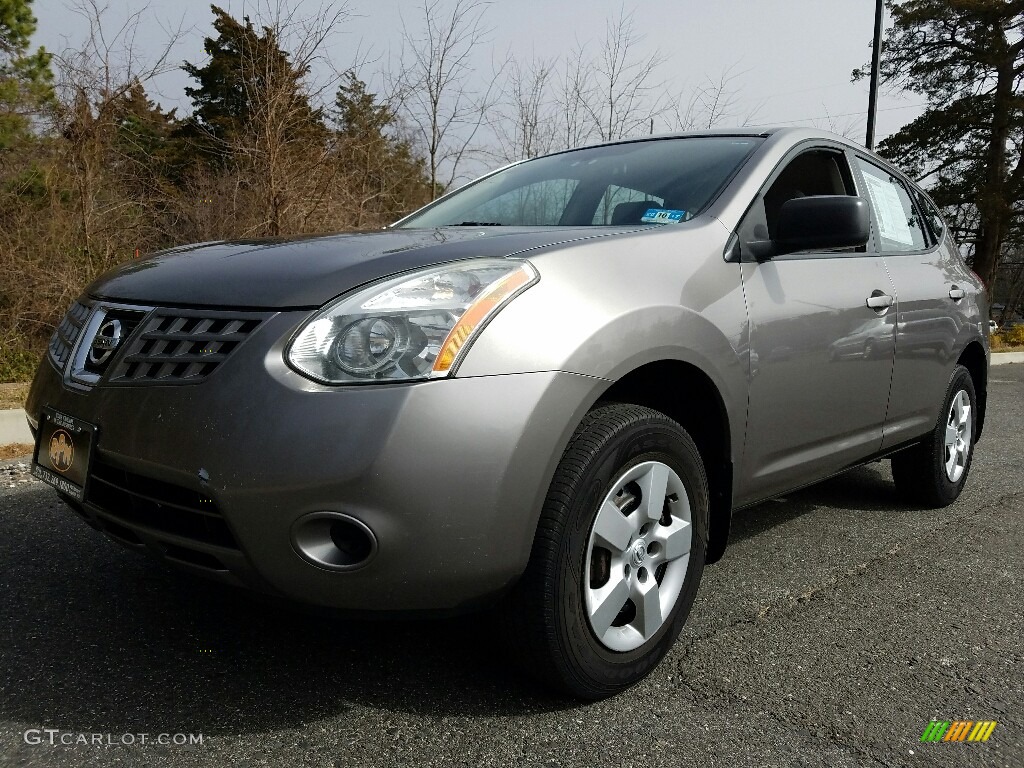 2008 Rogue S AWD - Gotham Gray Metallic / Gray photo #1