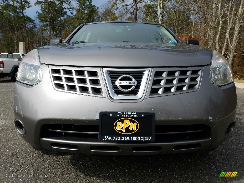 2008 Rogue S AWD - Gotham Gray Metallic / Gray photo #2