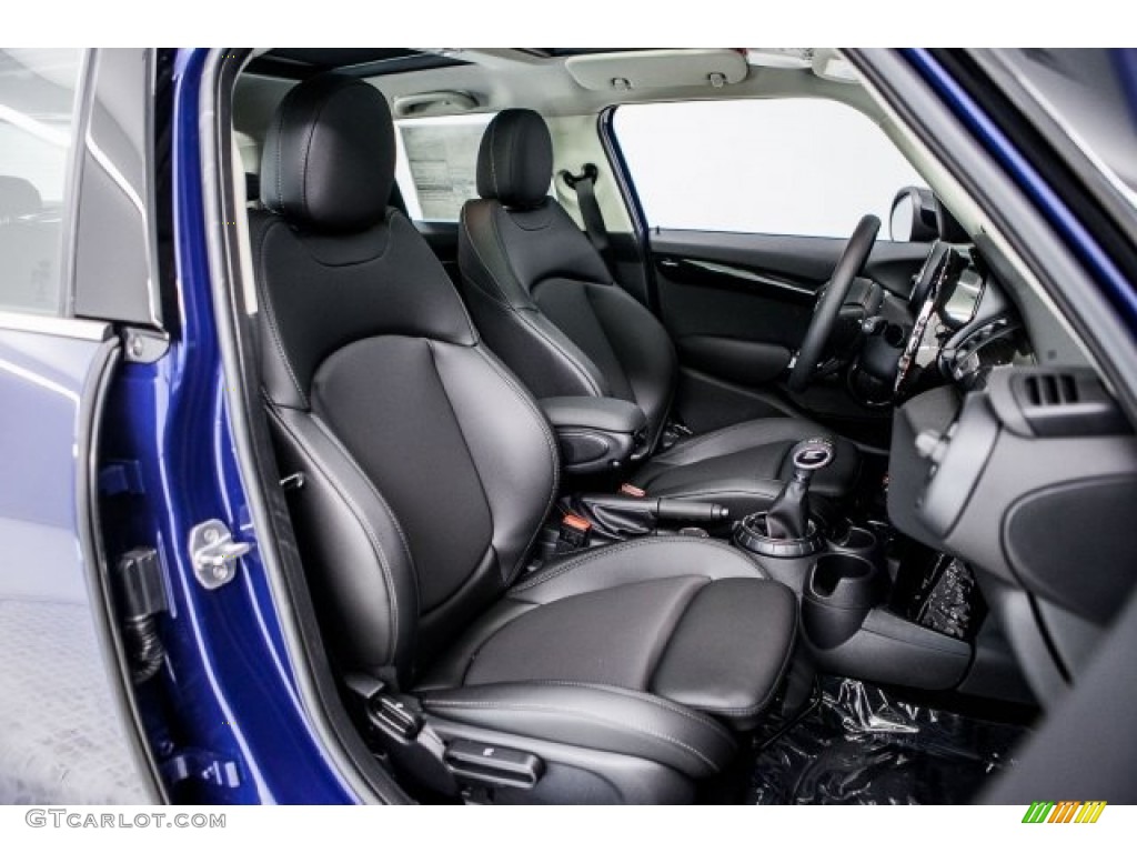 Carbon Black Interior 2017 Mini Hardtop Cooper S 4 Door Photo #118929687