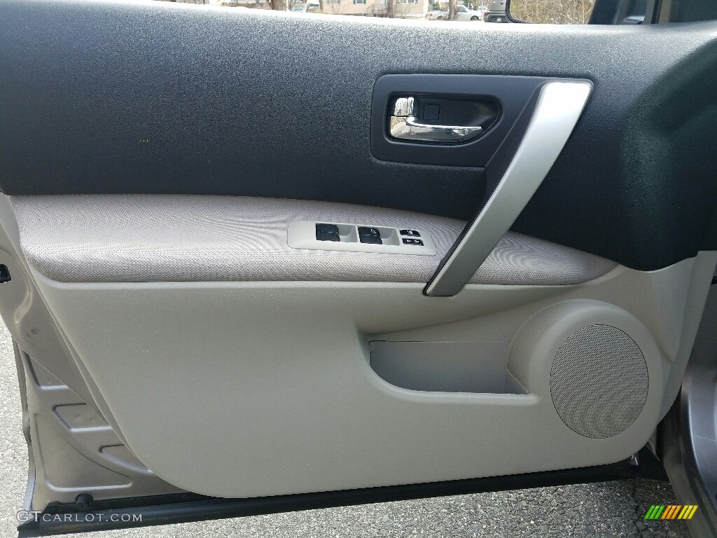 2008 Rogue S AWD - Gotham Gray Metallic / Gray photo #10