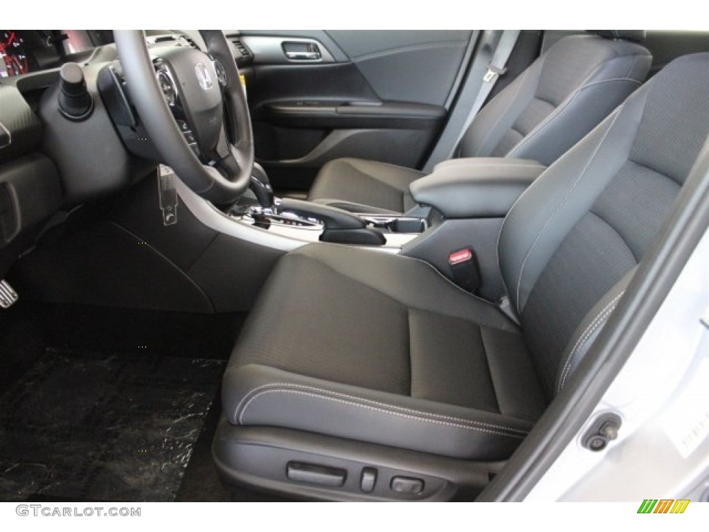 2017 Accord Sport Sedan - Lunar Silver Metallic / Black photo #9