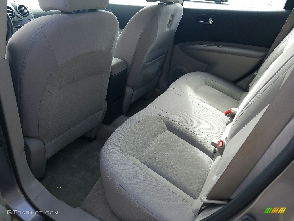 2008 Rogue S AWD - Gotham Gray Metallic / Gray photo #12