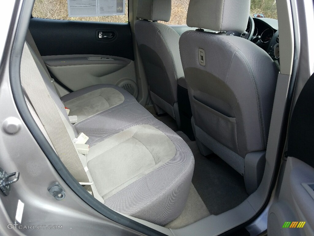 2008 Rogue S AWD - Gotham Gray Metallic / Gray photo #13