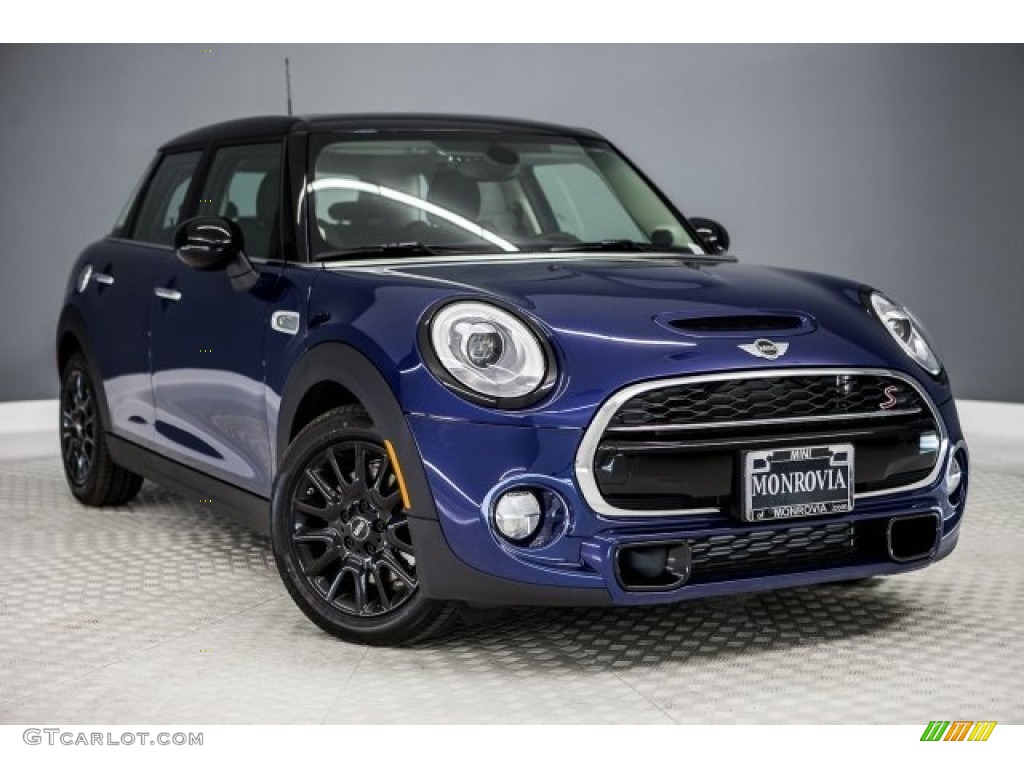 Deep Blue Metallic 2017 Mini Hardtop Cooper S 4 Door Exterior Photo #118929892
