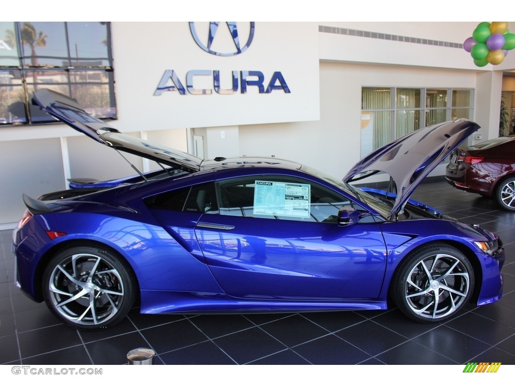 Nouvelle Blue Pearl 2017 Acura NSX Standard NSX Model Exterior Photo #118929907