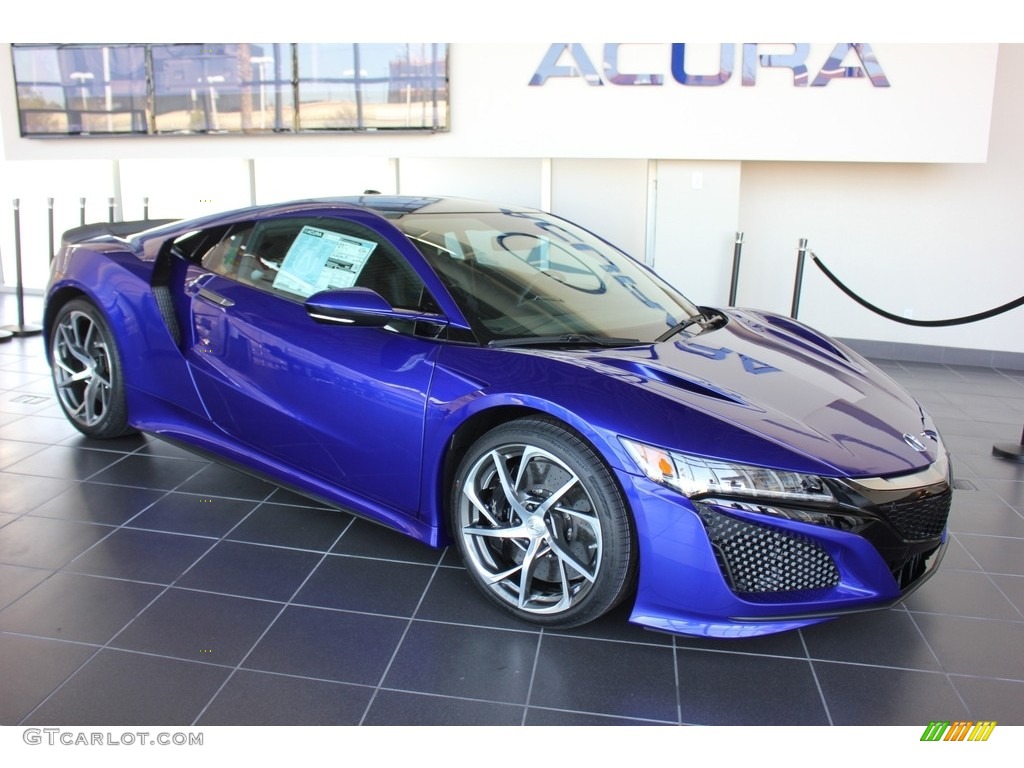 Nouvelle Blue Pearl 2017 Acura NSX Standard NSX Model Exterior Photo #118929937