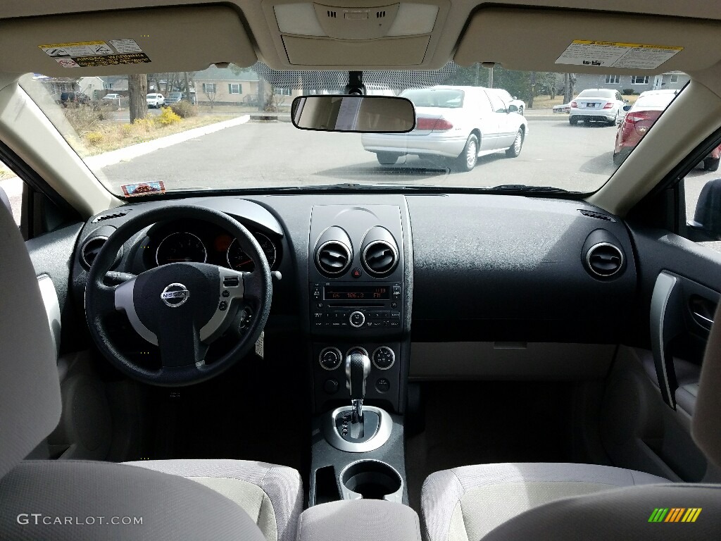 2008 Rogue S AWD - Gotham Gray Metallic / Gray photo #17
