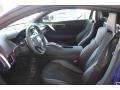 2017 Acura NSX Ebony Interior Front Seat Photo
