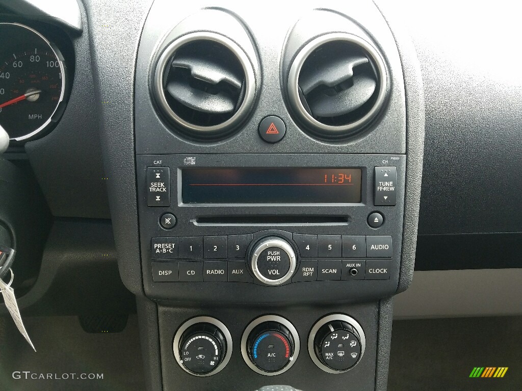 2008 Rogue S AWD - Gotham Gray Metallic / Gray photo #21