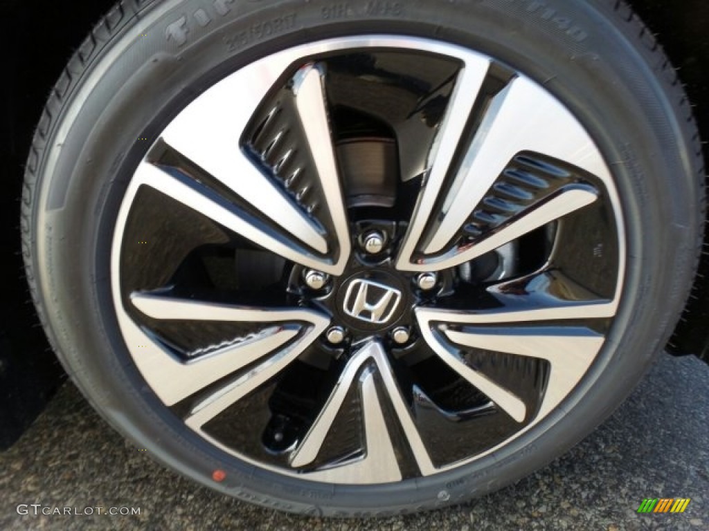 2017 Civic EX-T Sedan - Modern Steel Metallic / Gray photo #3