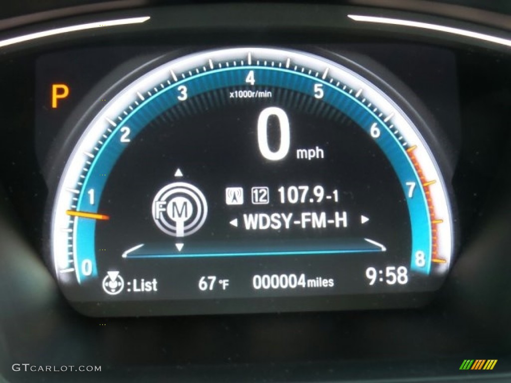 2017 Civic EX-T Sedan - Modern Steel Metallic / Gray photo #19