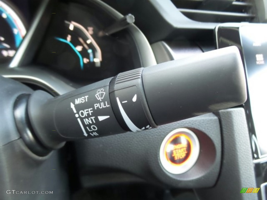 2017 Civic EX-T Sedan - Modern Steel Metallic / Gray photo #23