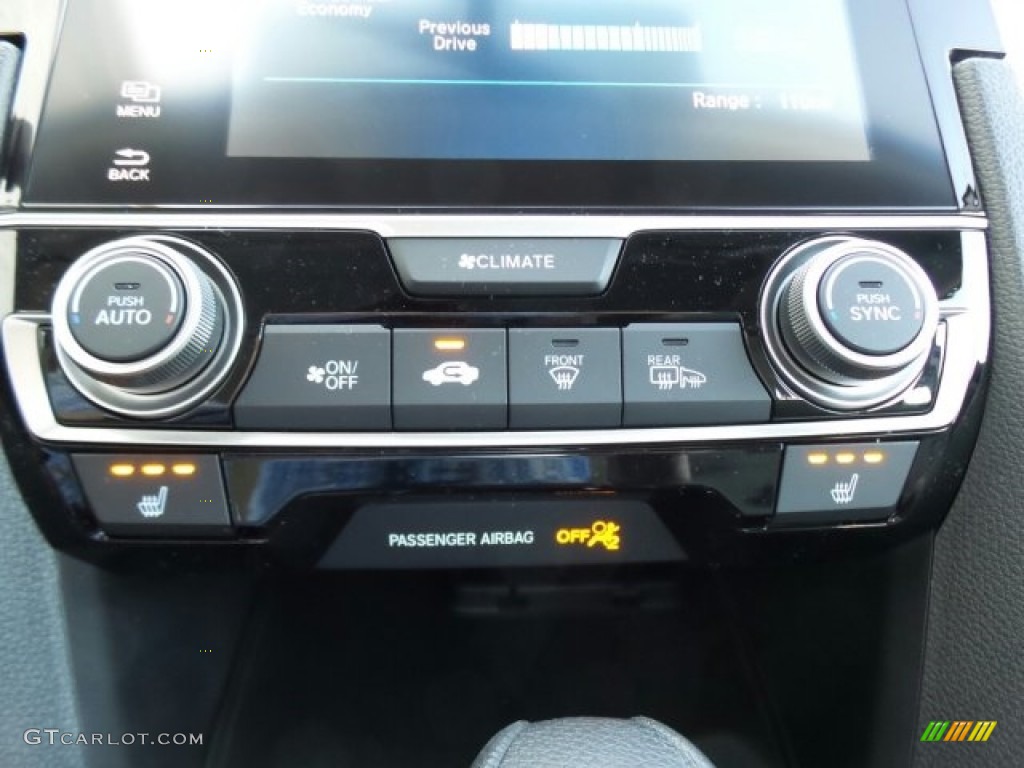 2017 Civic EX-T Sedan - Modern Steel Metallic / Gray photo #29