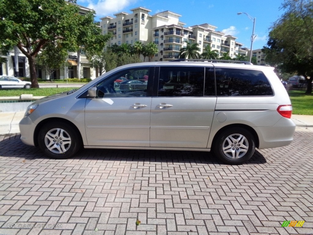 2006 Odyssey EX-L - Silver Pearl Metallic / Gray photo #36