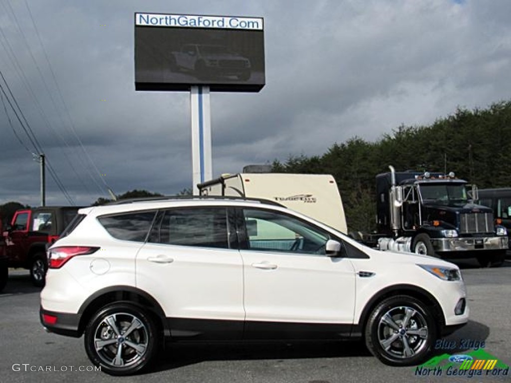 2017 Escape SE - White Platinum / Medium Light Stone photo #6