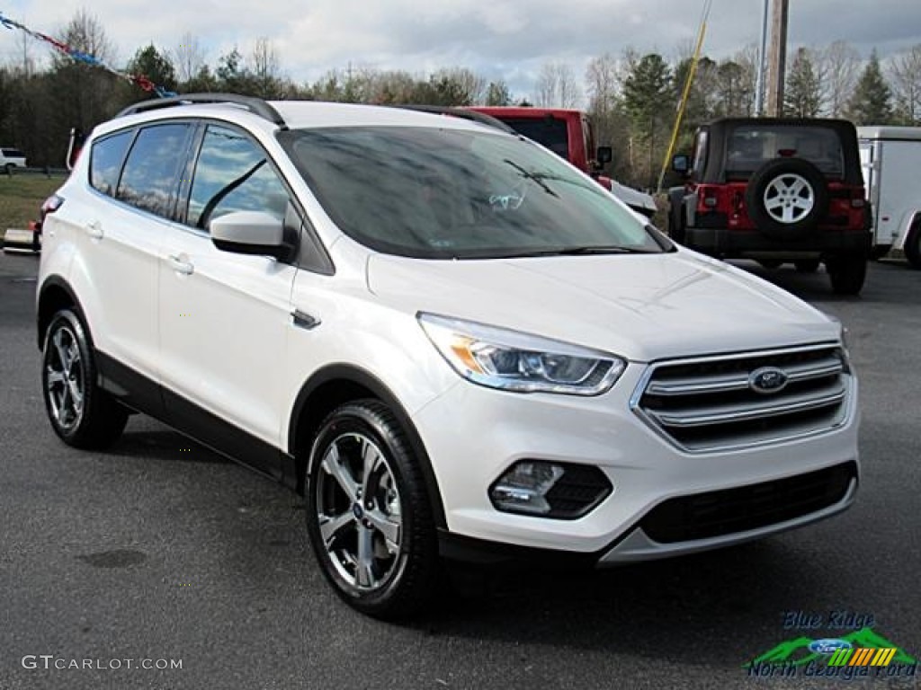 2017 Escape SE - White Platinum / Medium Light Stone photo #7