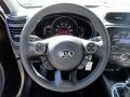 2017 Kia Soul Black Interior Steering Wheel Photo