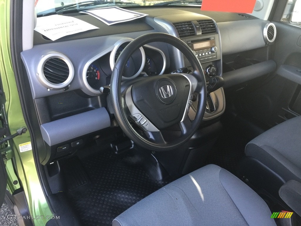 2007 Element EX AWD - Kiwi Green Metallic / Black/Titanium photo #11