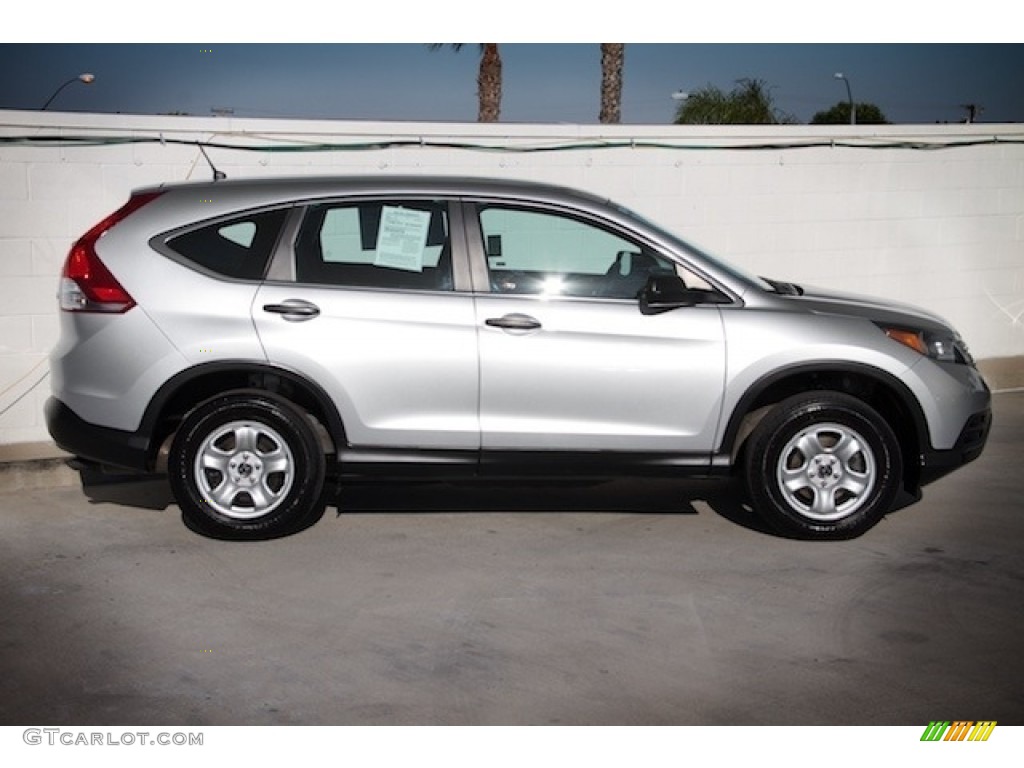 2014 CR-V LX AWD - Alabaster Silver Metallic / Black photo #10